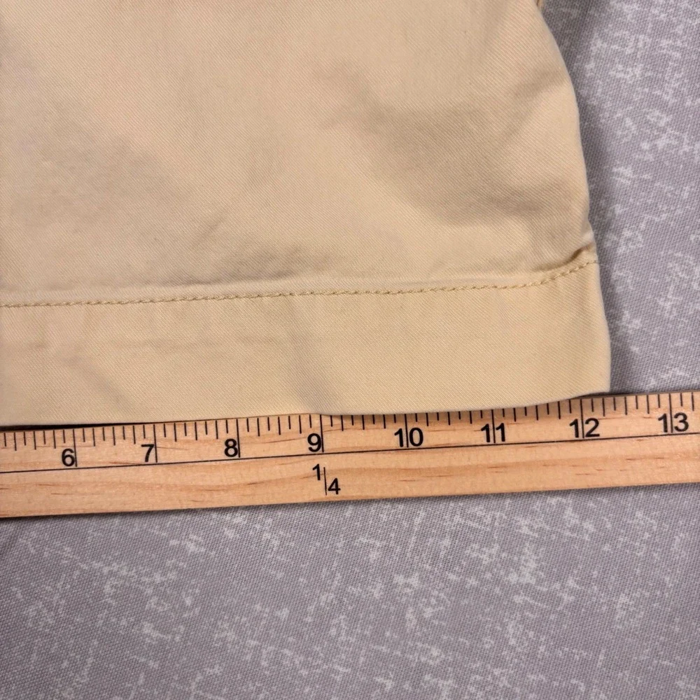 Tommy Bahama Mens Boracay‎ Chino Shorts Khaki Tan Cotton Blend Size 36 *Flaws